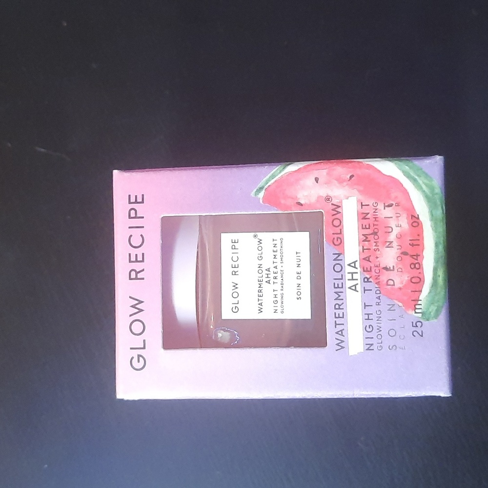 Nib glow recipie aha night treatment mini